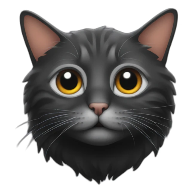 Cat’s black hole sticker