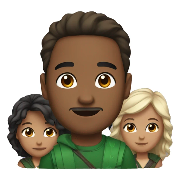 Arrow family sticker