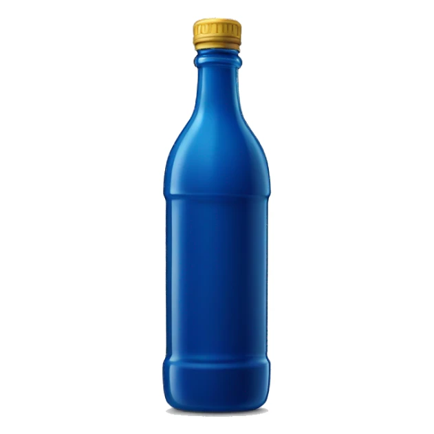 claze azul bottle sticker