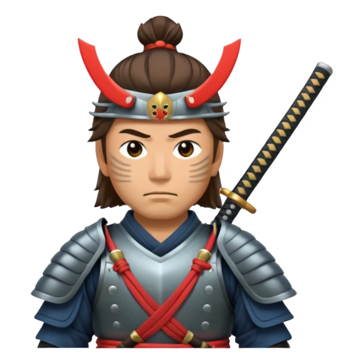 japan samirai sticker