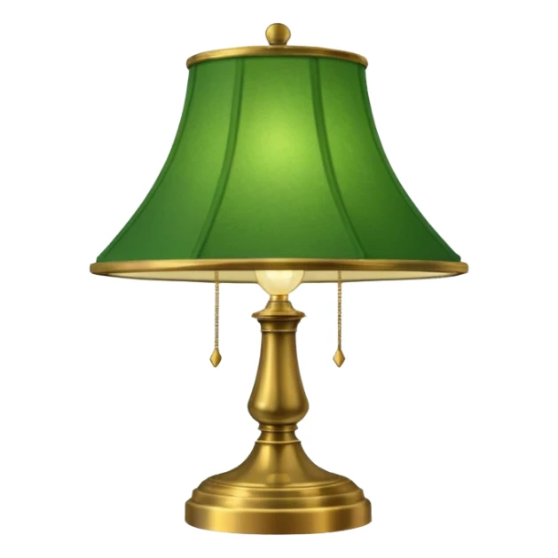 Vintage academia lamp sticker