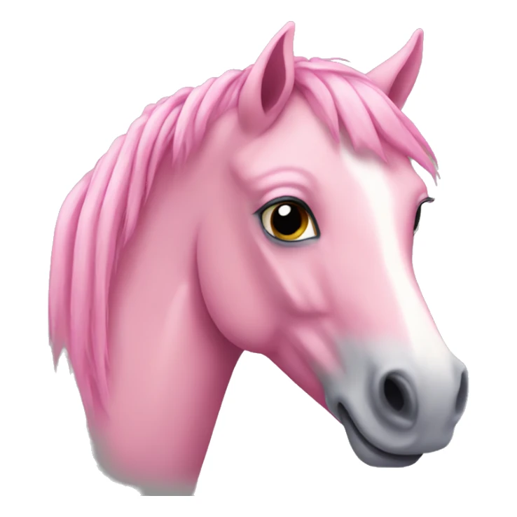Pink horse  sticker