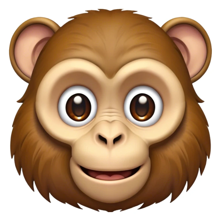 terminter monkey face sticker