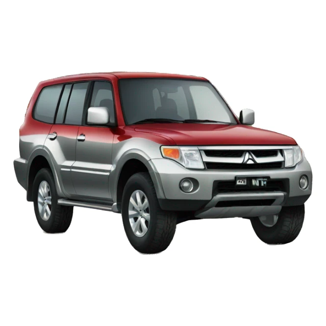Mitsubishi Pajero NT sticker