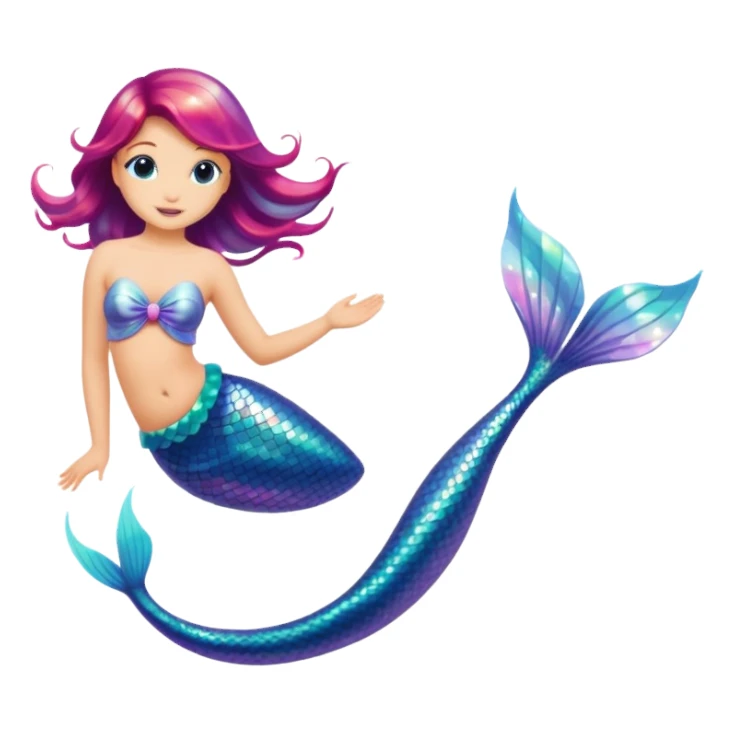 Denizkızı kuyruğu sticker