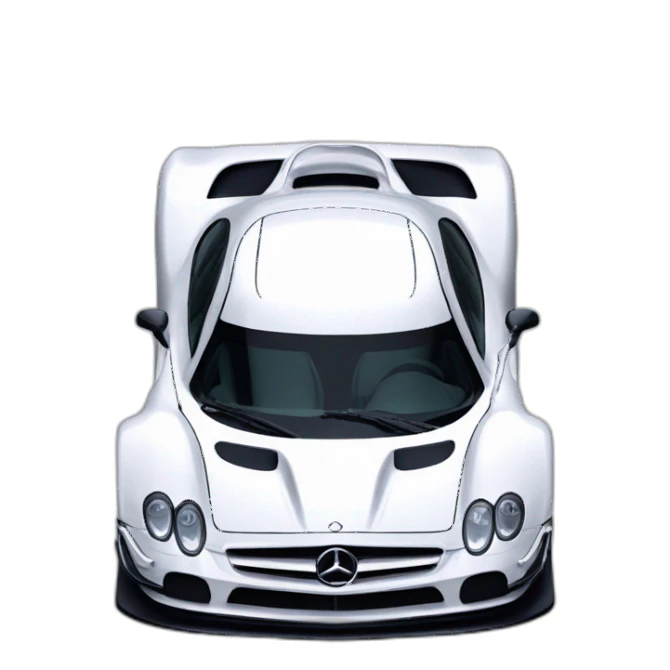 mercedes clk gtr sticker