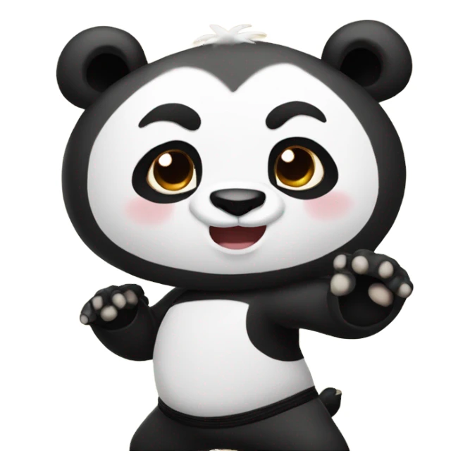 kunfu panda po image sticker