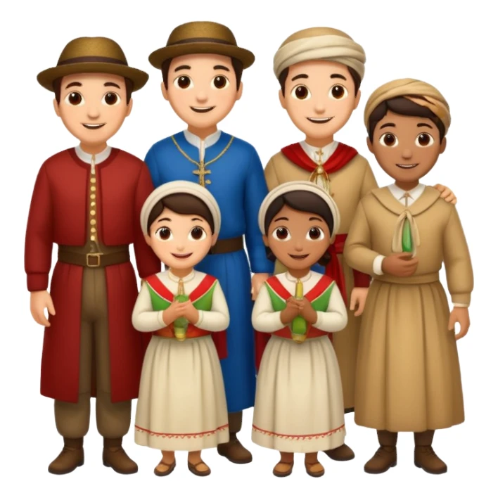 Italian immigrants sticker