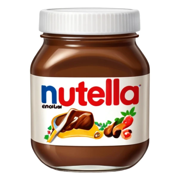 Jar of Nutella  sticker
