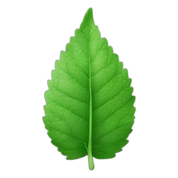mint leaf sticker