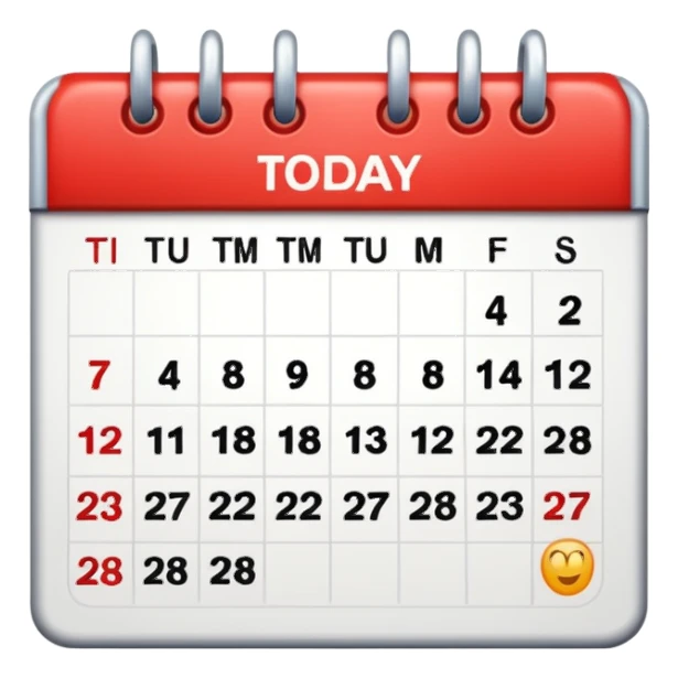 It’s On the calendar!  sticker