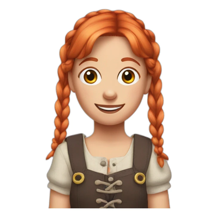 pippi longstocking sticker