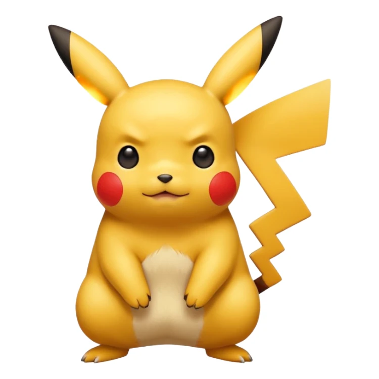 pokemon pikachu classic pose sticker