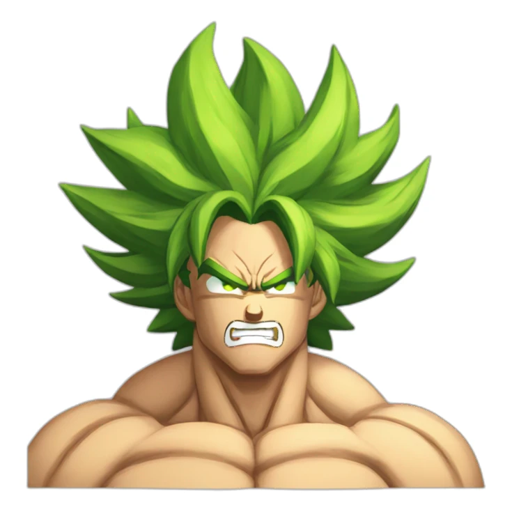 broly culo sticker