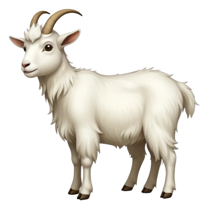 grazing goat sticker