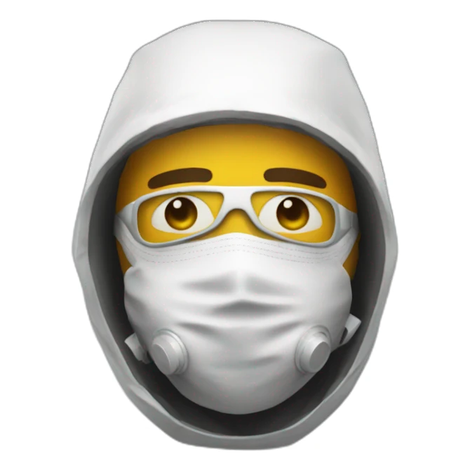 Man in Hazmat Suit form game Rust sticker