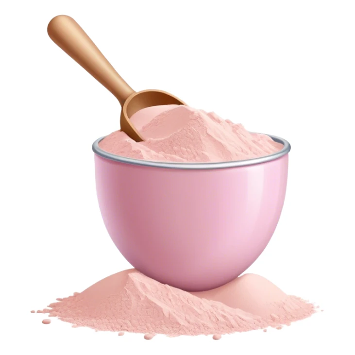 Pink protein powder  sticker
