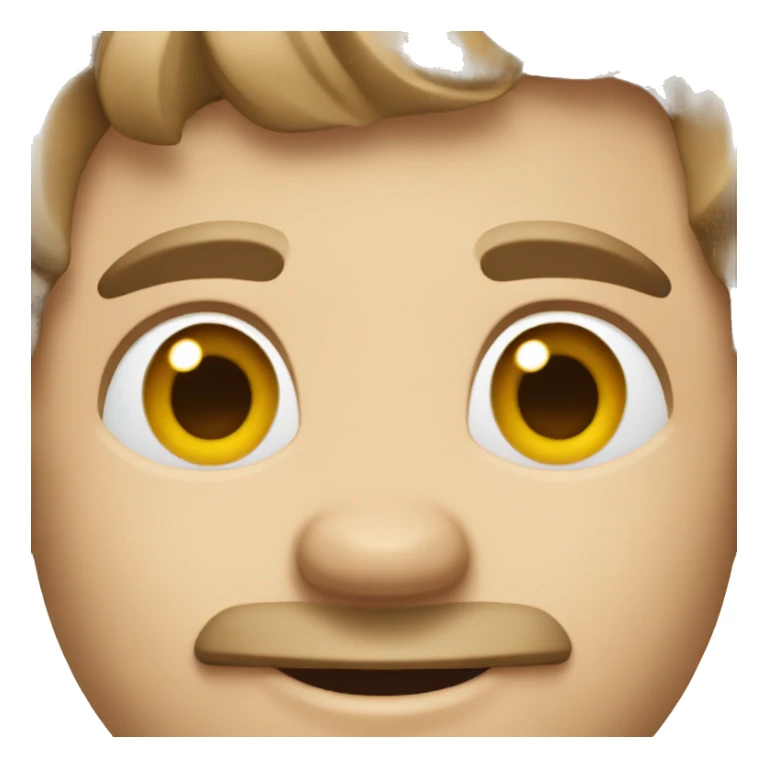 Smiling French man sticker