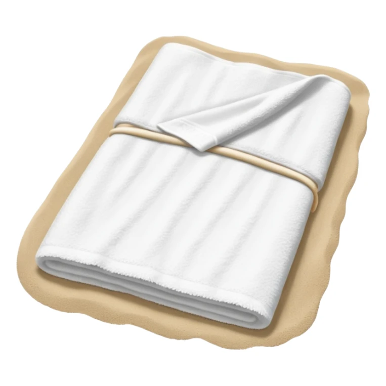 Towel – spread out on the sand sticker