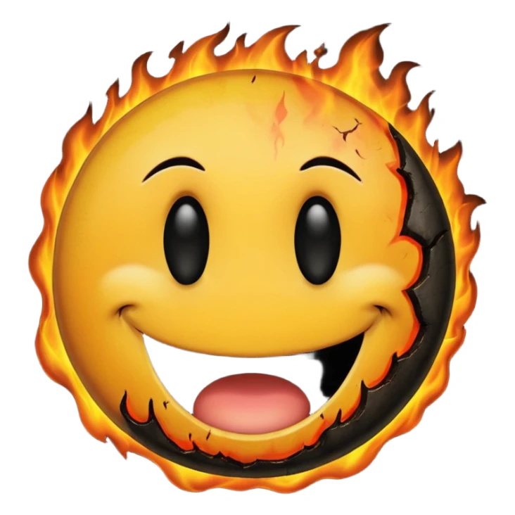 Smiley électrocuté sticker