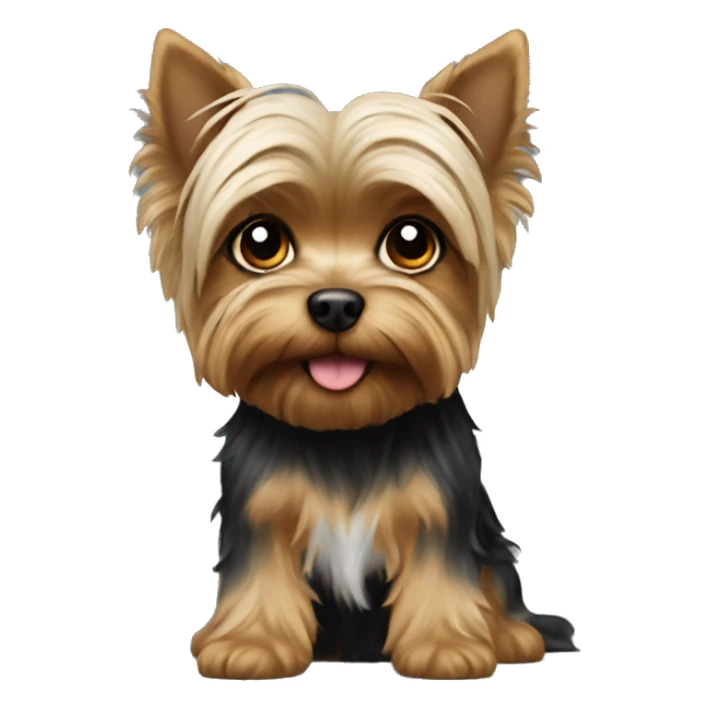 Cute Yorki  sticker