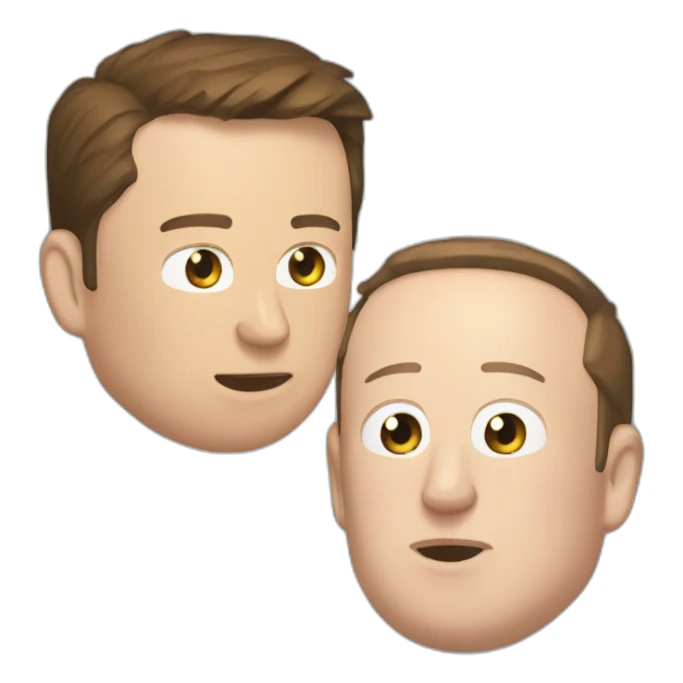 Elon musk boxing mark zuckerberg sticker
