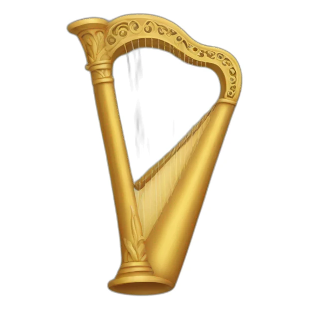 lyre sticker