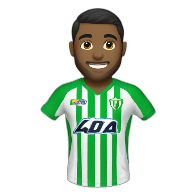 jersey atletico nacional sticker