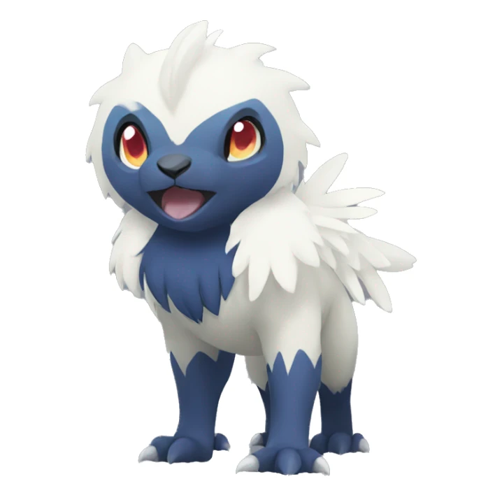  Quilava-Absol full body sticker