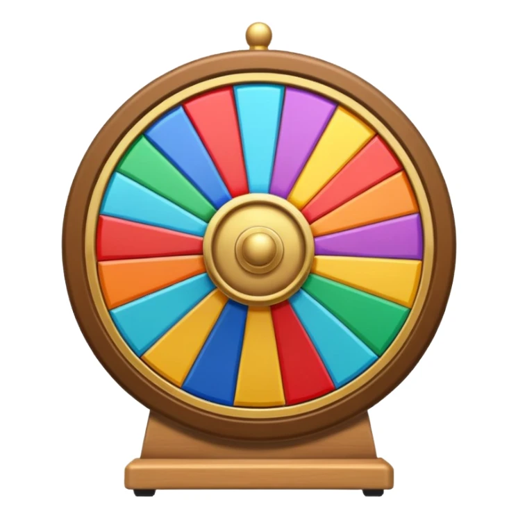 Wheel of fortune  sticker