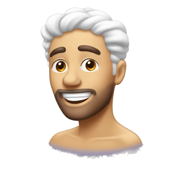 "Bote de shampoo con mucha espuma alrededor" sticker