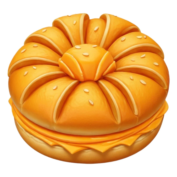 cheese puff snack sticker