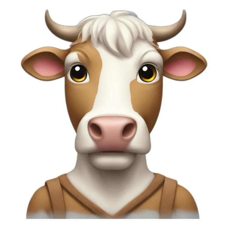 mr beast with cow sticker