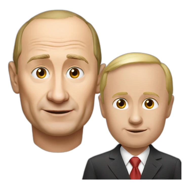 Putin and Tramp sticker