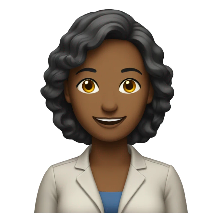 successful woman sticker