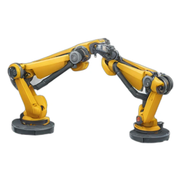 Industrial Robotics arms sticker