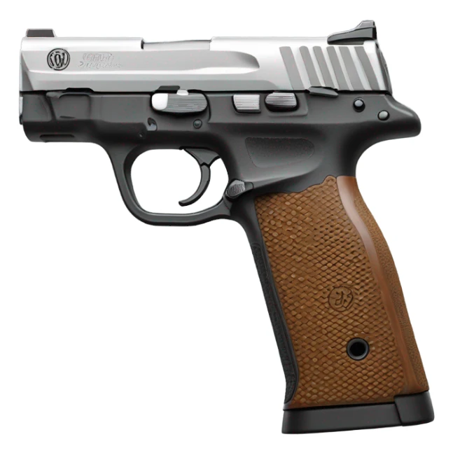 Smith and Wesson 40 gun  sticker