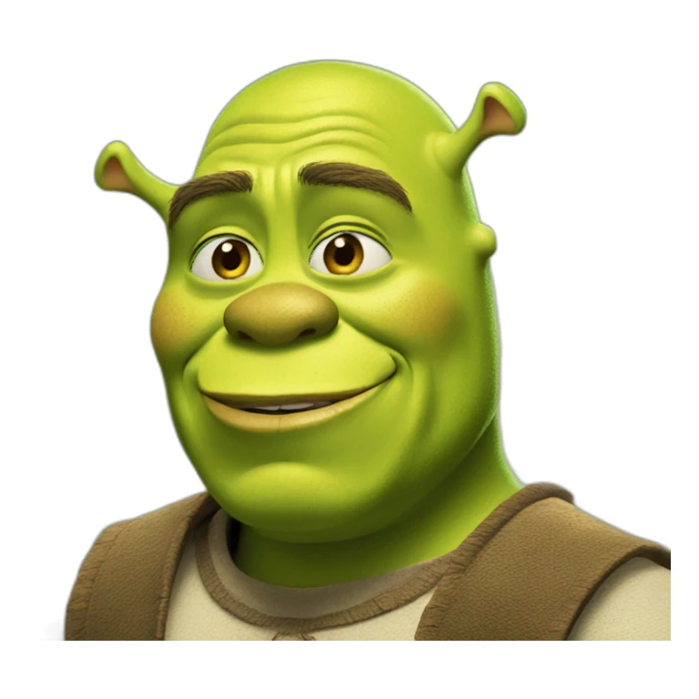 Shrek shy sticker