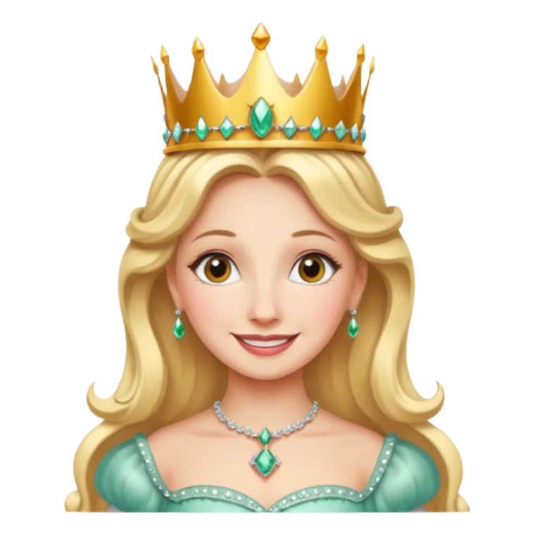glinda the good crown sticker