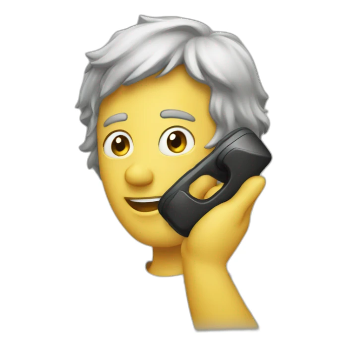 phone calling sticker