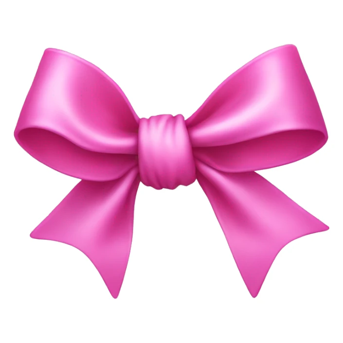Asthetic Pink bow  sticker