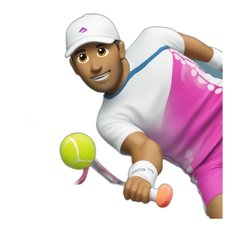 padel player sticker