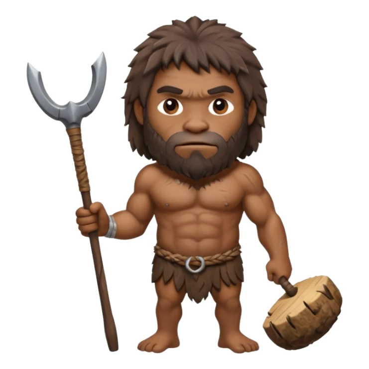 Caveman sticker