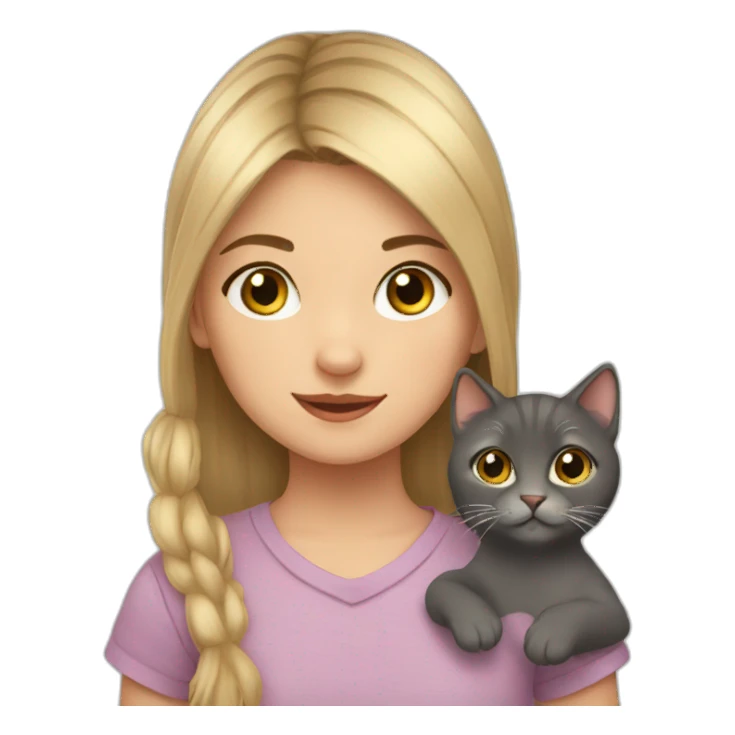 Kid Anastasia cat lover sticker