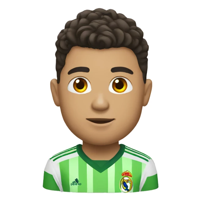 Ronaldo playing for ronaldo sticker