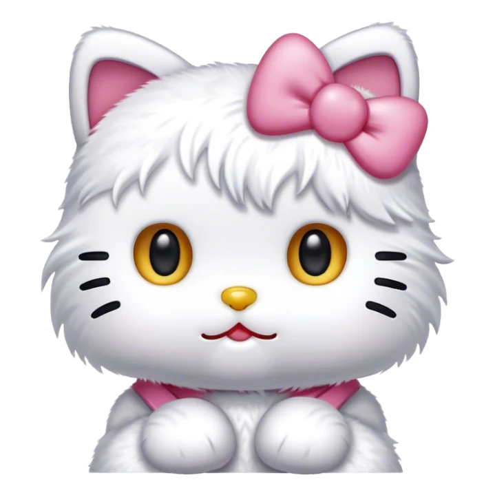 Cute hello kitty sticker