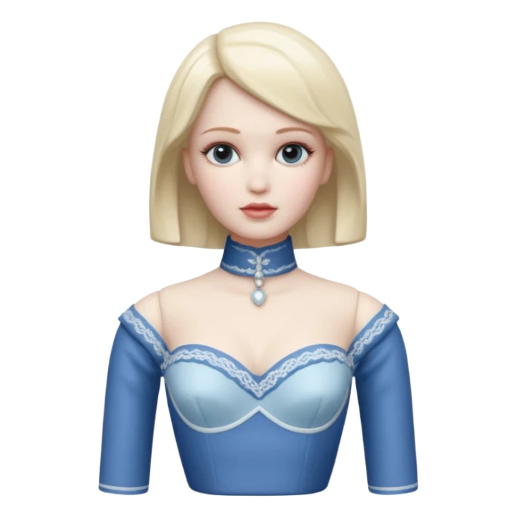 trailor doll mannequin torso  sticker