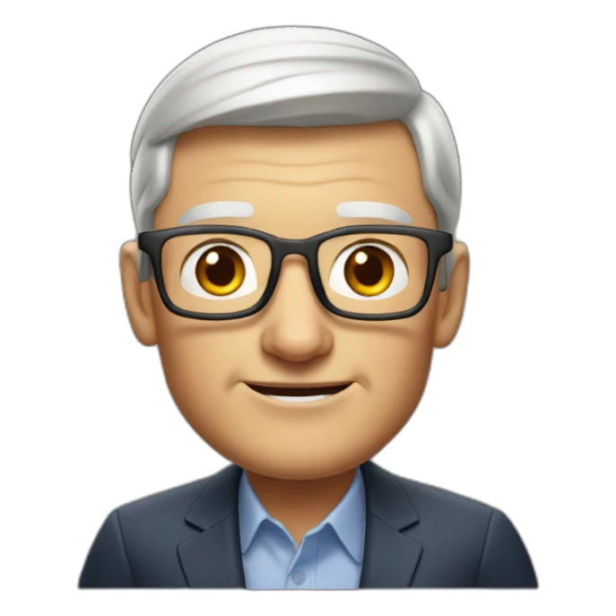 Apple CEO Tim Cook sticker