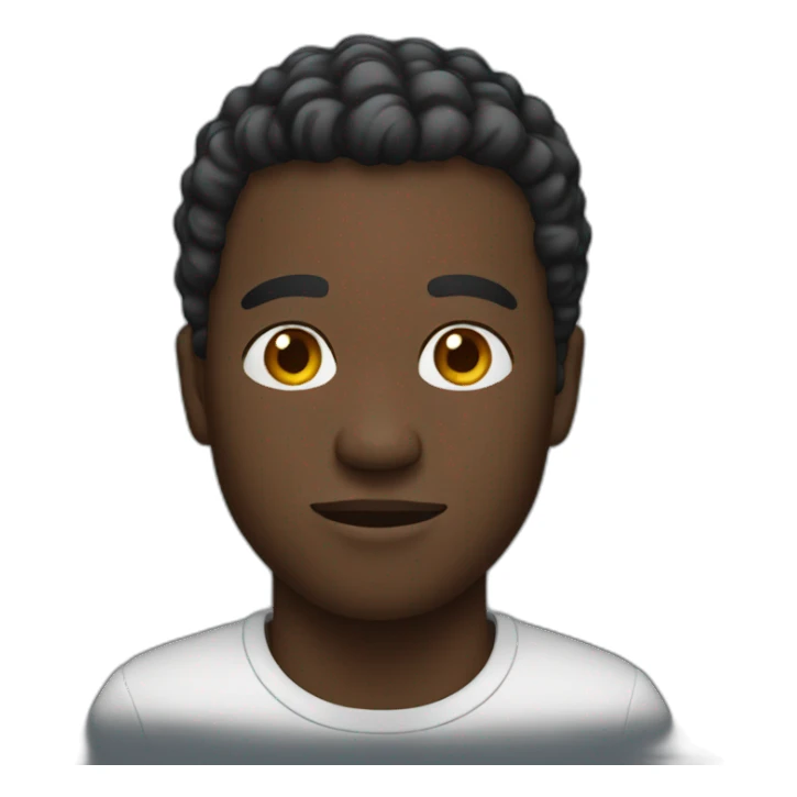black man in community sticker