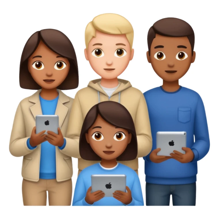 digital educational project, students learning online sticker